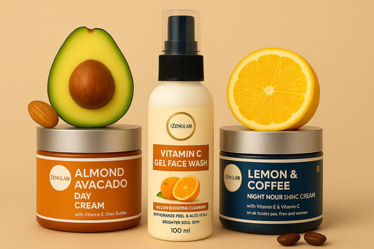 Zenglam Day and night cream + facewash combo