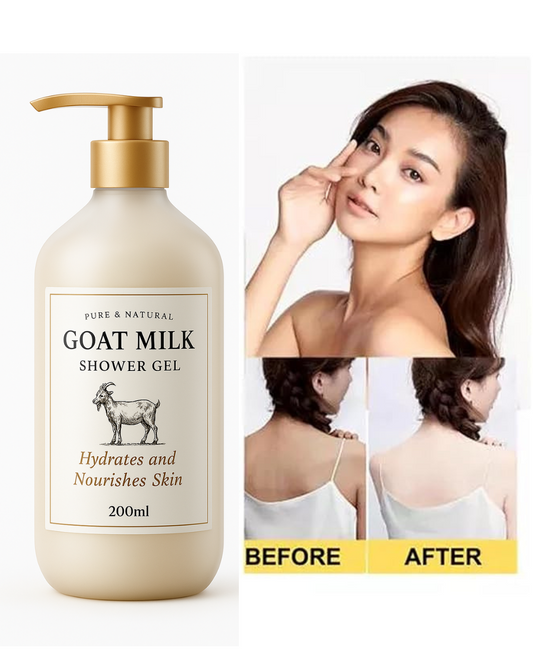 GOAT MILK BODY SHOWER GEL- (400 ml) - Buy 1 Get 1 Free
